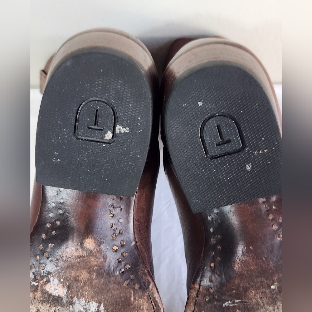 Tecovas Rich Brown Leather Cowboy Boots Size 10.5 - Picture 10 of 14